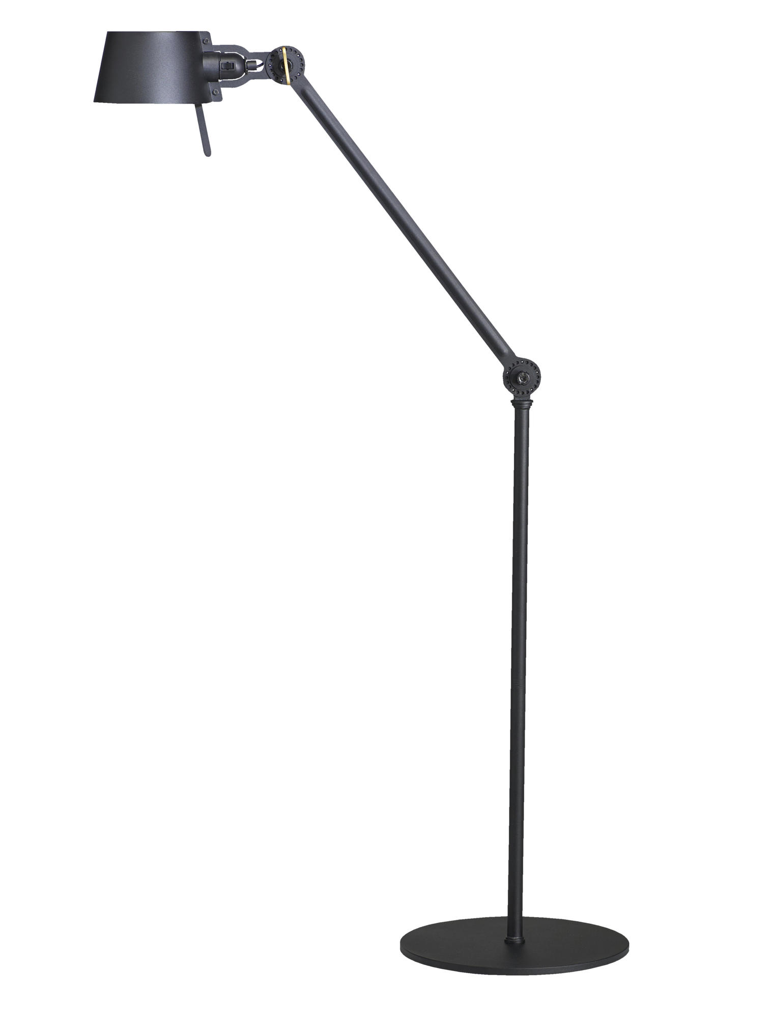 Vloerlamp Bolt 1 arm smokey black