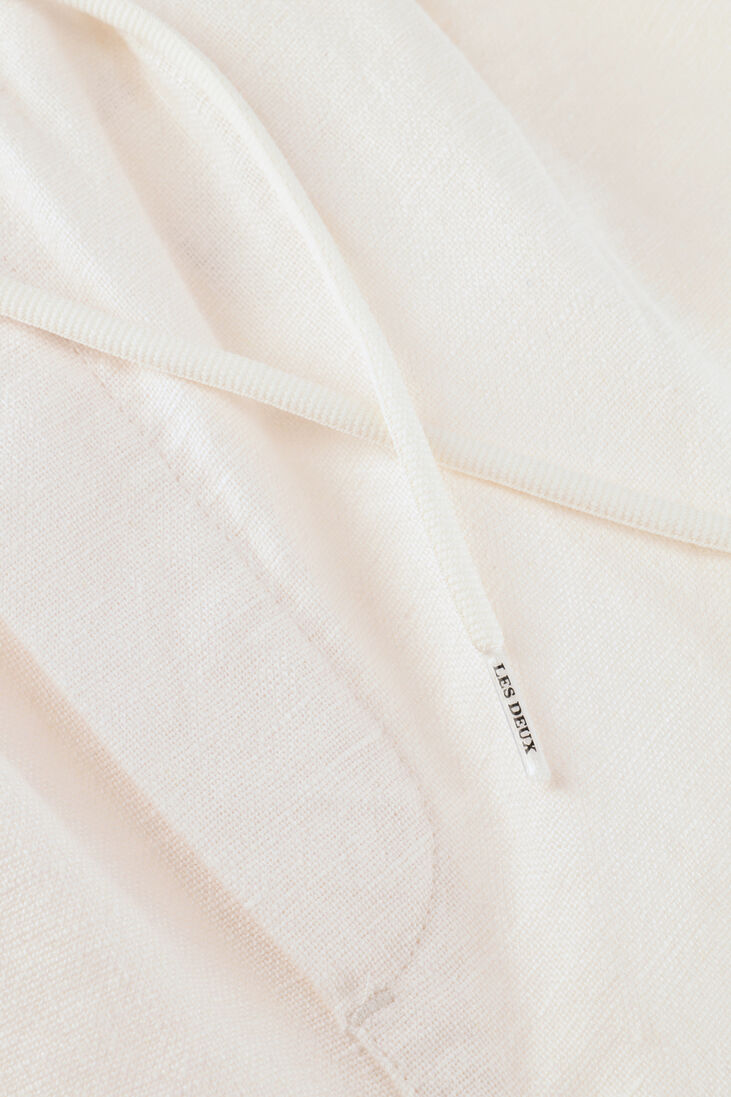 ecru les deux korte broek otto linen shorts