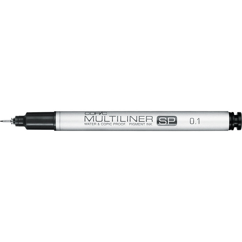 Copic Fineliner Multiliner SP, 0.1 mm, schwarz