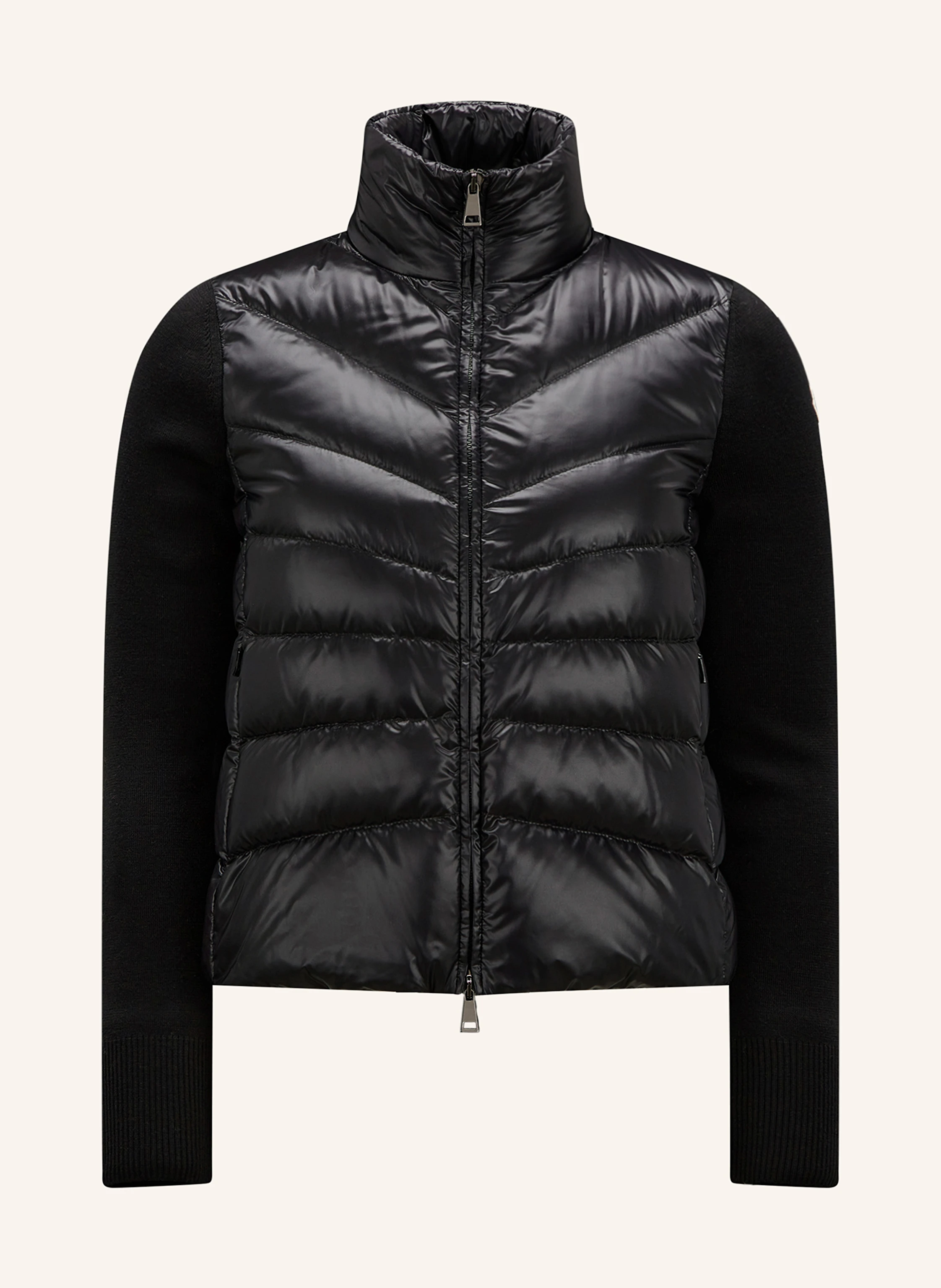 MONCLER Daunenjacke im Materialmix