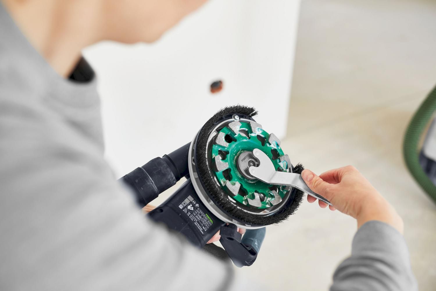 Festool RG 130 ECI-Set DIA AB Renovatieslijpmachine 1600W in Systainer - 577060