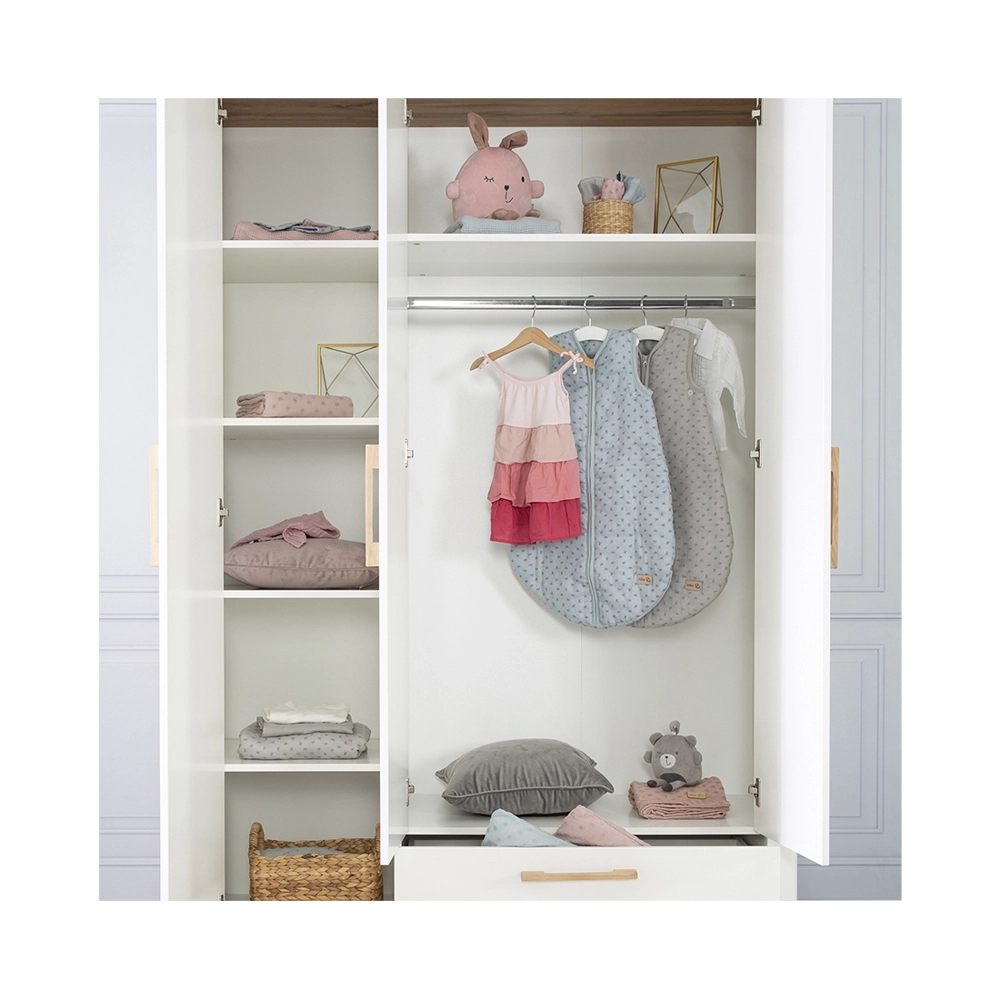 roba Kleiderschrank Ava 3 türig weiss