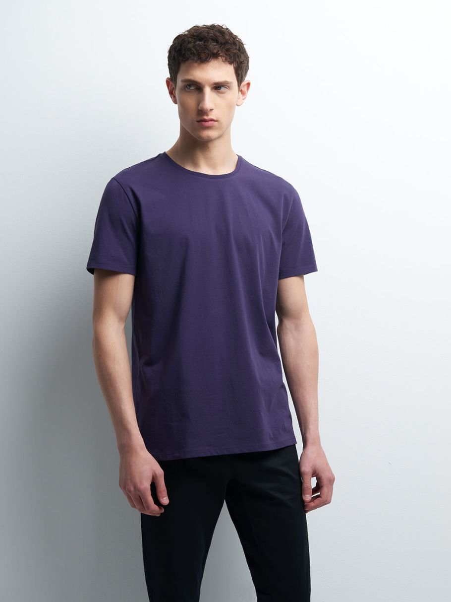 Tee-shirt en coton supima® uni