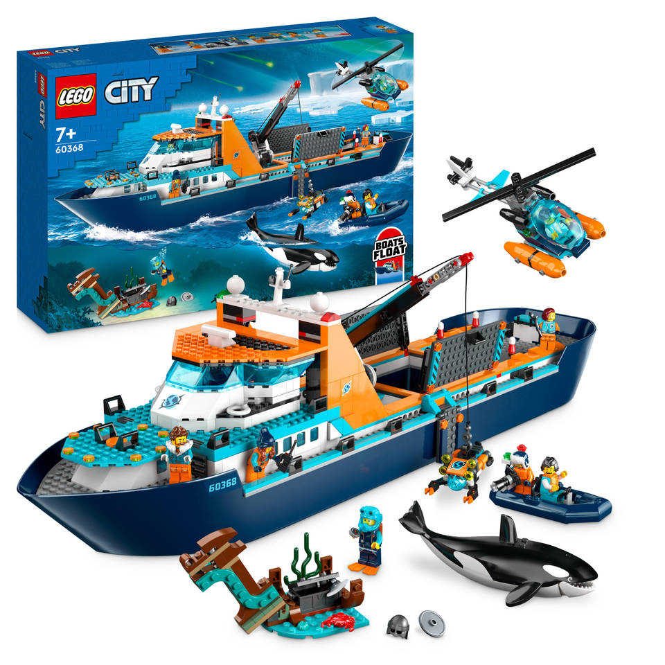 LEGO City poolonderzoeksschip 60368