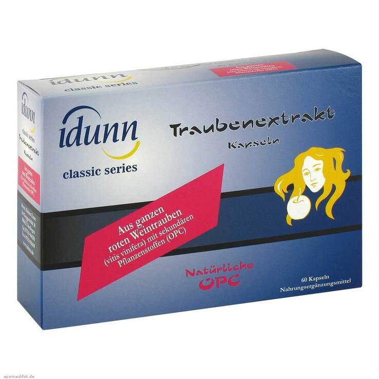 Traubenkernextrakt OPC Kapseln, 60 St