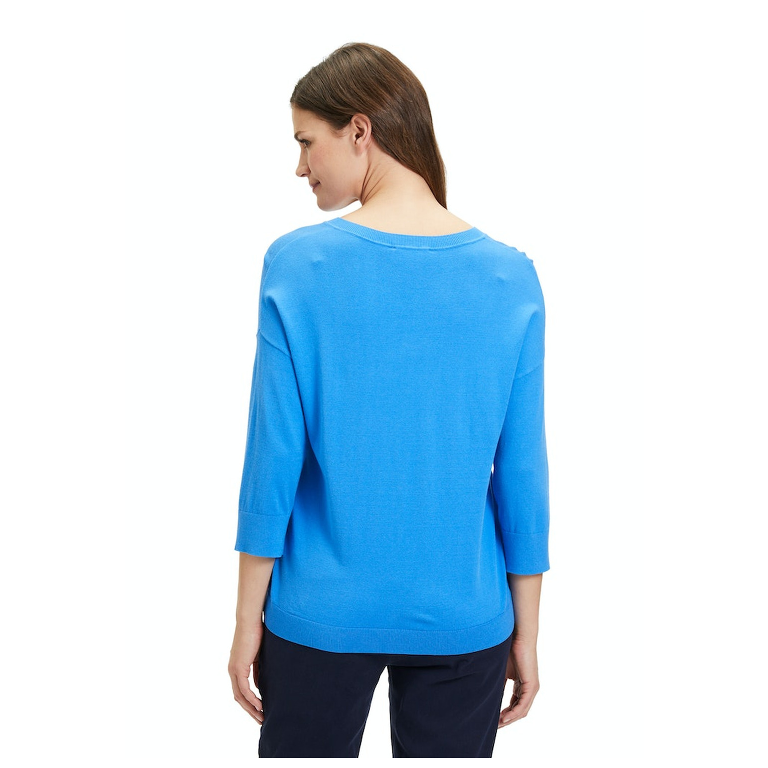 Cartoon Strickpullover Kurz 1/2 Arm