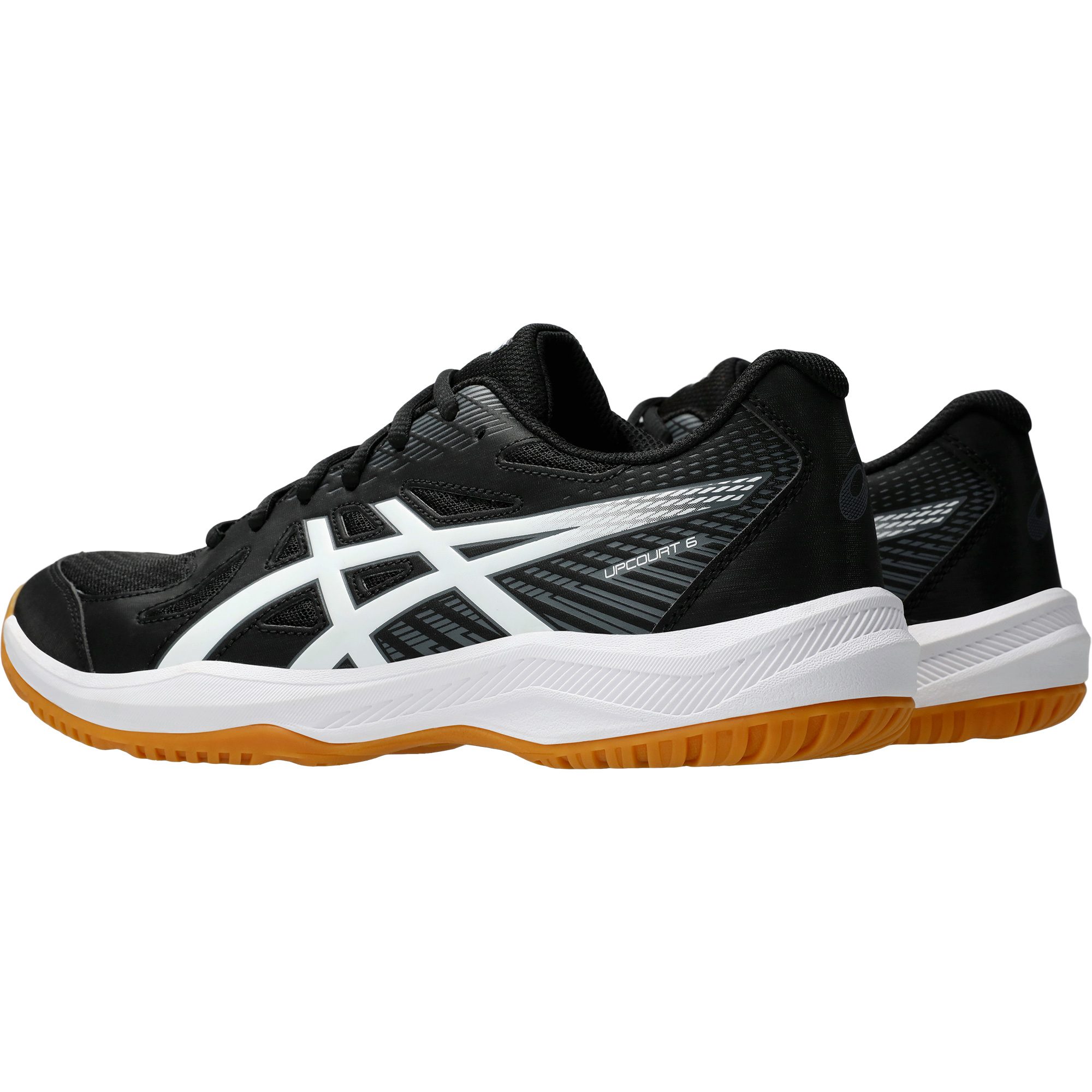 ASICS Upcourt 6 Hallenschuhe Herren schwarz