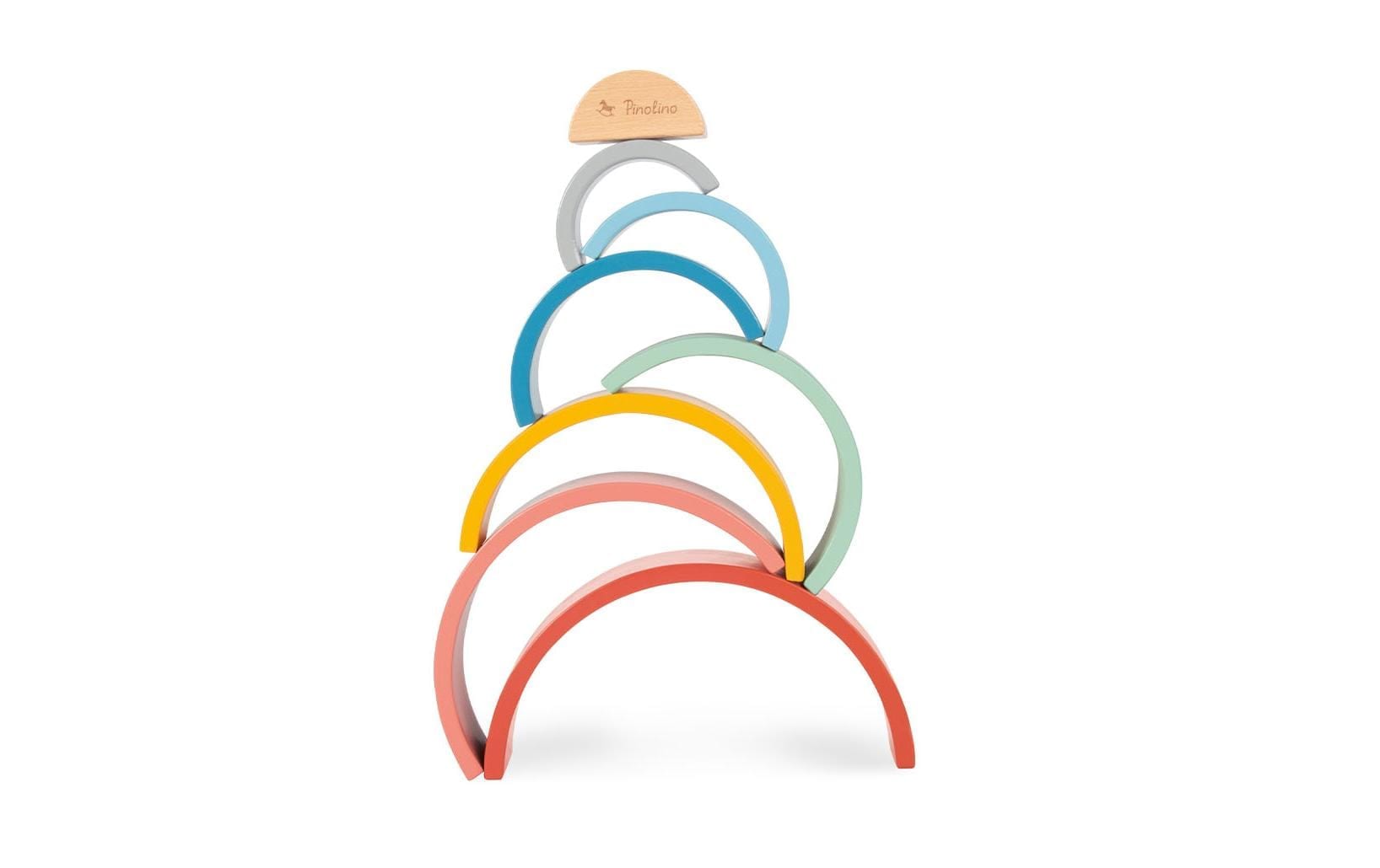 Pinolino® Stapelspielzeug »Holz-Regenbogen Ruby«