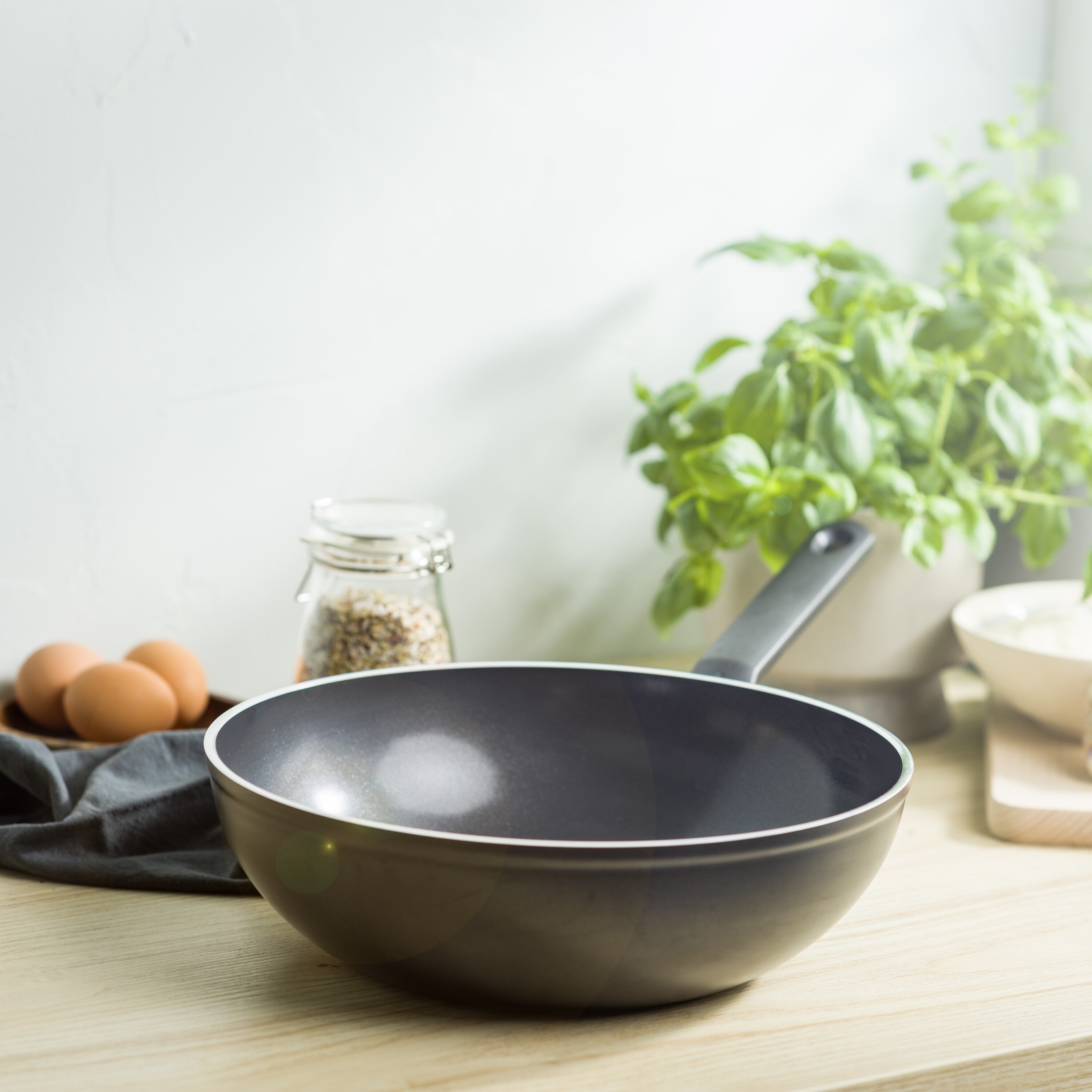 BK Easy Induction Keramische Wok Ã 30 cm
