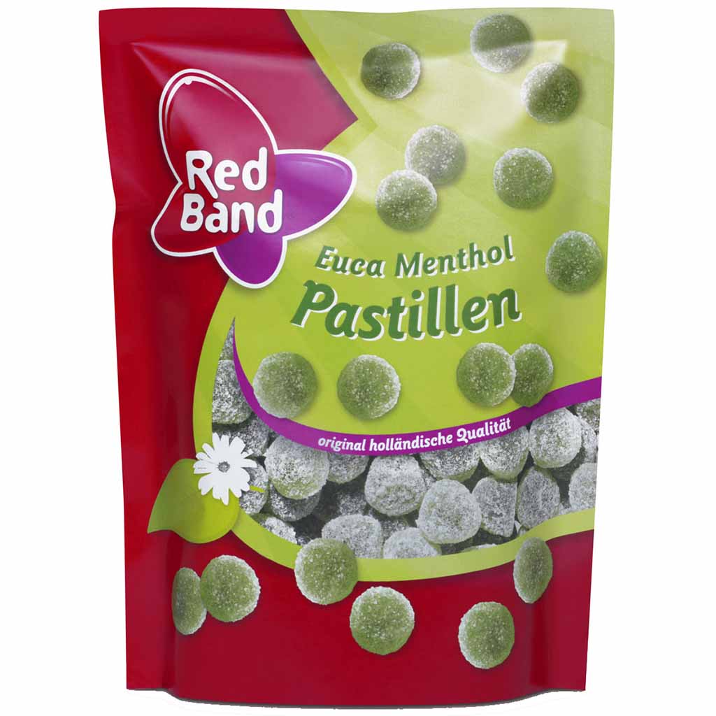 Red Band Euca Menthol Pastillen 200g MHD:12.11.25