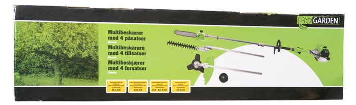 Multibeskærer 4-i-1 51,7 CC - Garden
