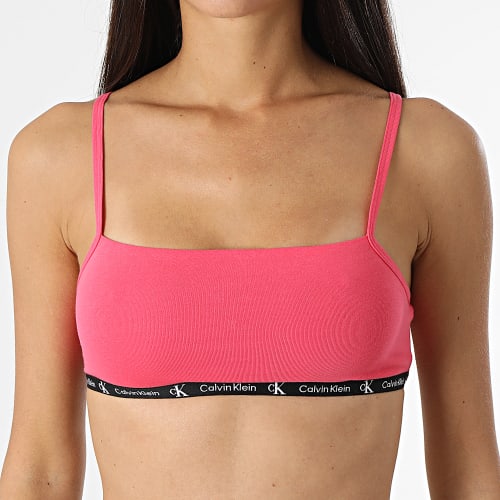 Lot De 2 Brassières Femme 1996 QF7215E Rose Blanc Chiné