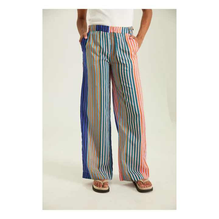 Tinsels Pantalon Pakolm Prado Rayures | Bleu