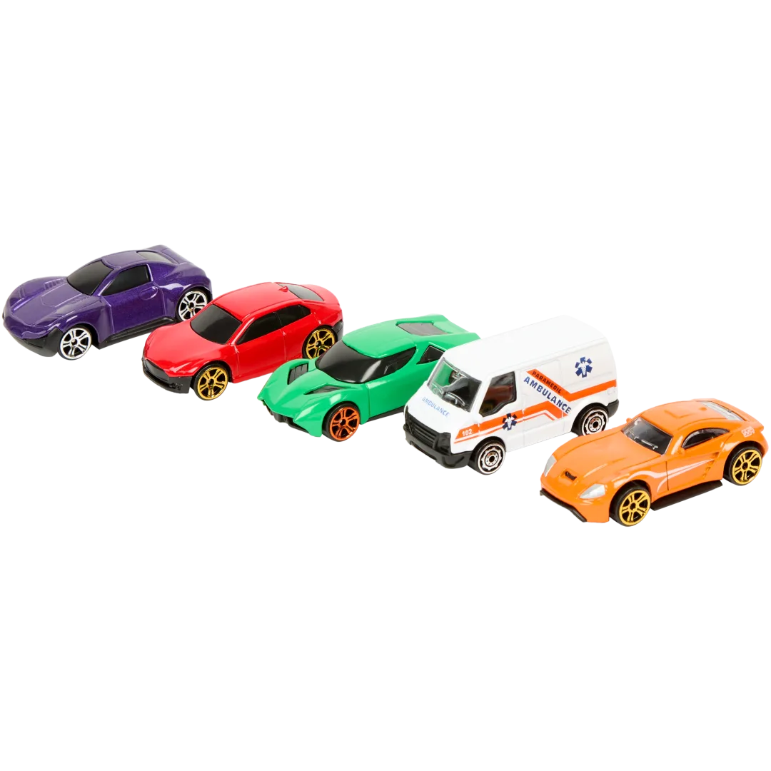 Teamsterz Street Machines straatracers 5 stuks | diverse varianten