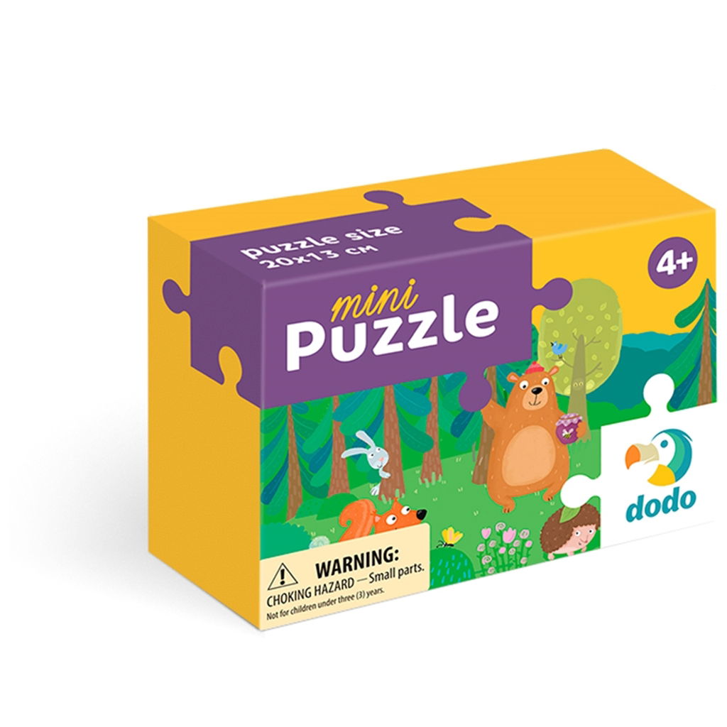 dodododo   Mini Puzzle 35teilig Teddy und Freunde