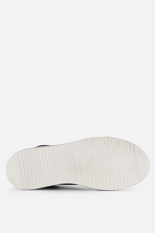 Develab Mid Cut Sneakers zwart Leer