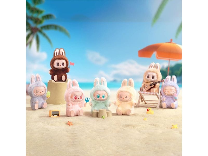 Pop Mart Plüsch-Anhänger Labubu «Have a Seat» Blind Box Trendiger Vinyl-Plüschanhänger