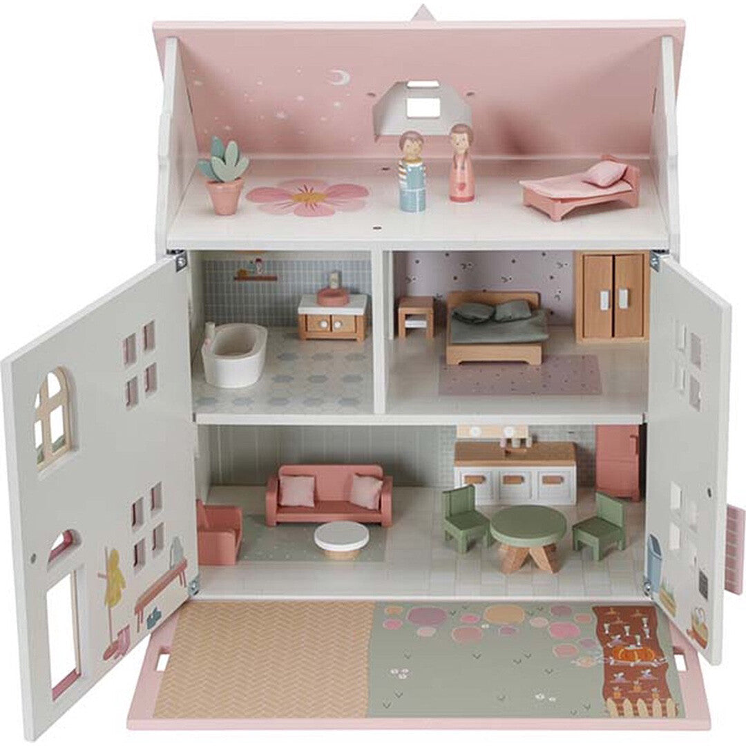 Little dutch poppenhuis gemeubileerd - medium