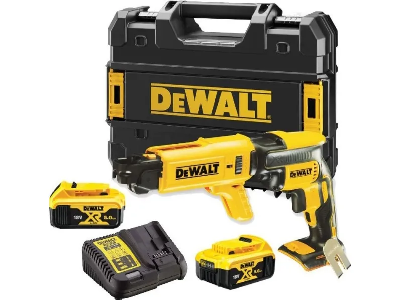 DeWALT DCF620P2K-QW - Autofremføringsskruetrækker - ledningfri - 1/4