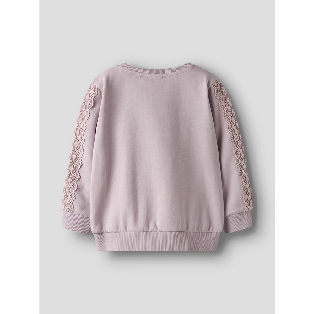 Køb Name It Keepsake Lilac Nmfnaba Paw Sweat Bru Cplg