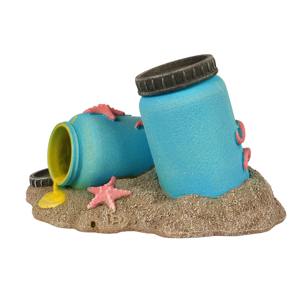 Aqua D'ella Radioactieve vaten met octopus S - Glow in the dark