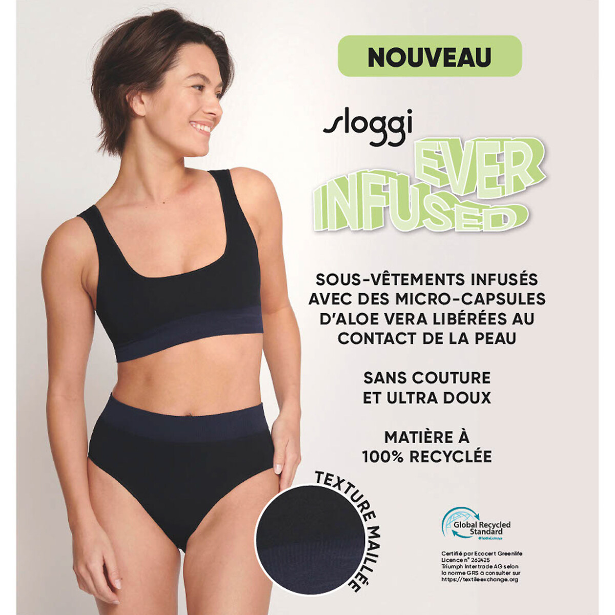 SLOGGI<br>Calcinha Fietsbroek SEMPRE INFUNDIDA com Aloe