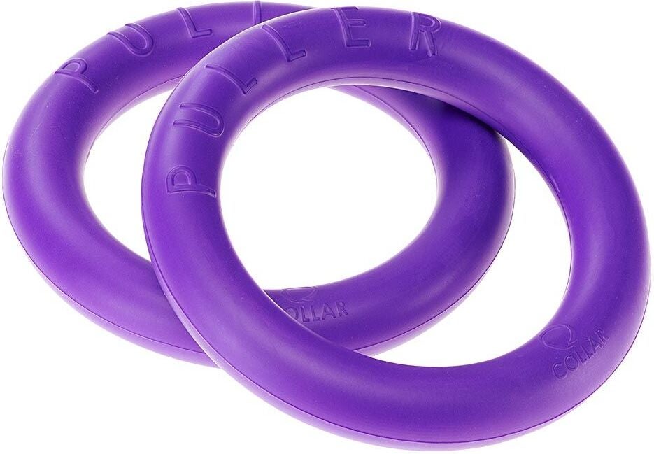 Ferplast hondenspeelgoed puller midi paars D 19 H 6,4 cm 2 stuks