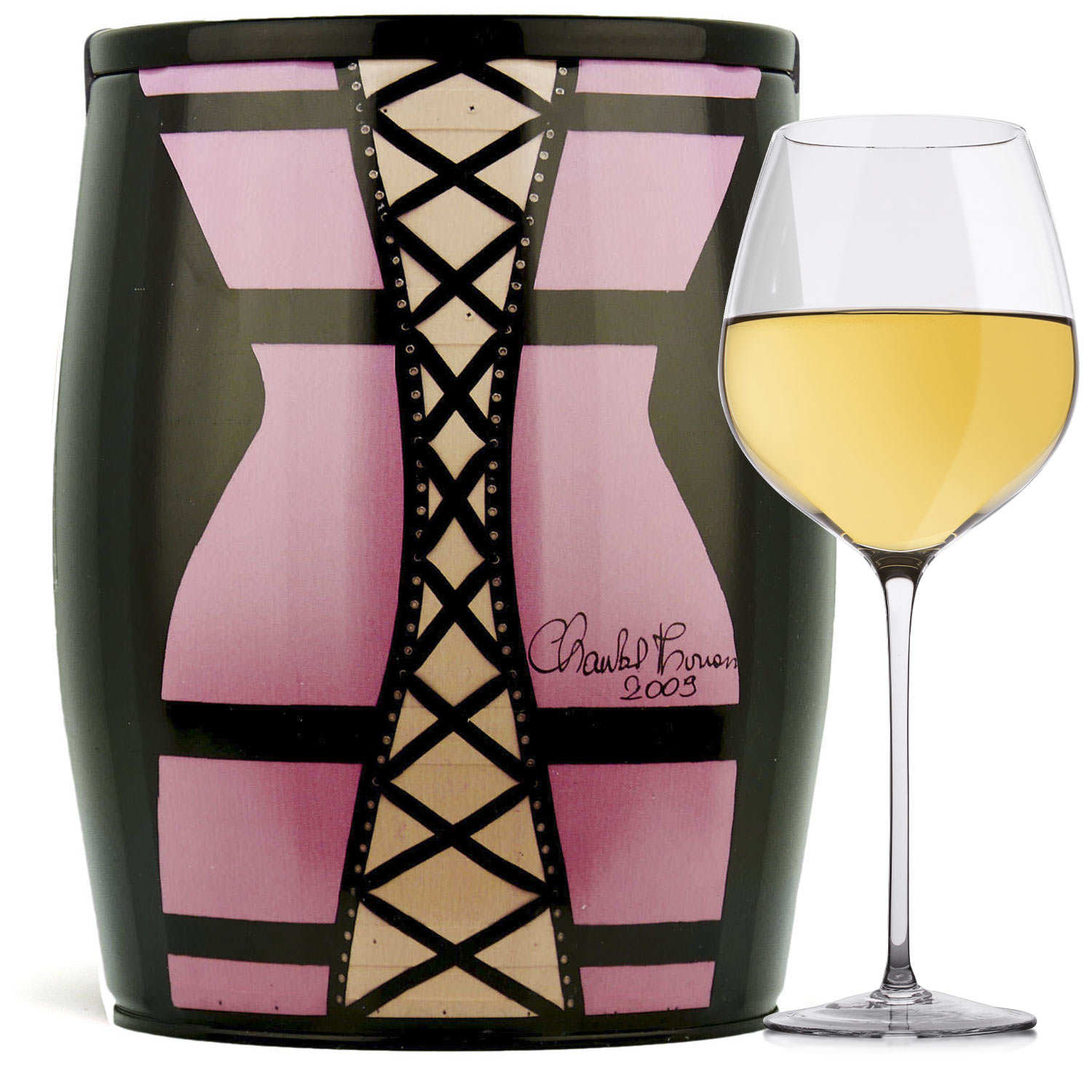 Bib'Art Chantal Thomass vin blanc Le Benjamin de Puech Haut