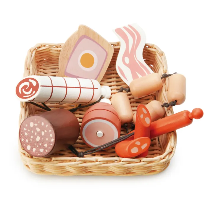 Tender Leaf Toys Le panier du marché Charcuterie