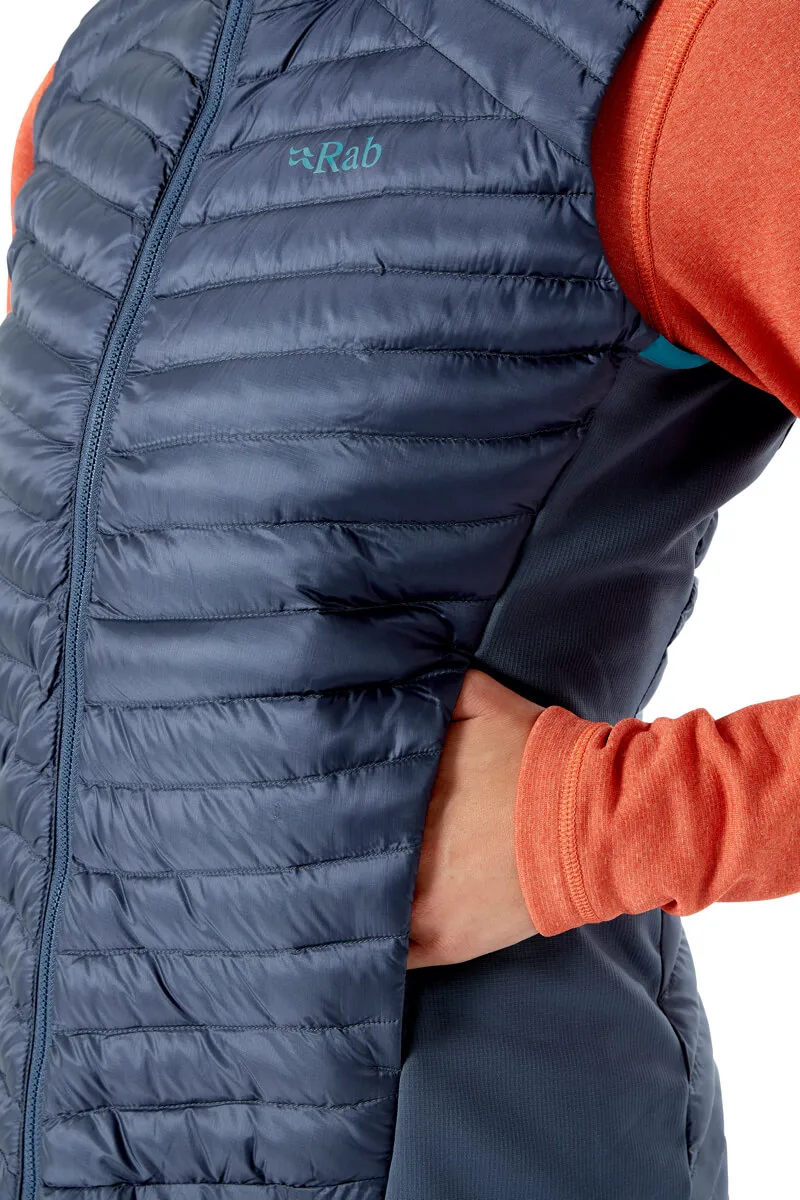 Rab Cirrus Flex 2.0 Vest Wmns Steel