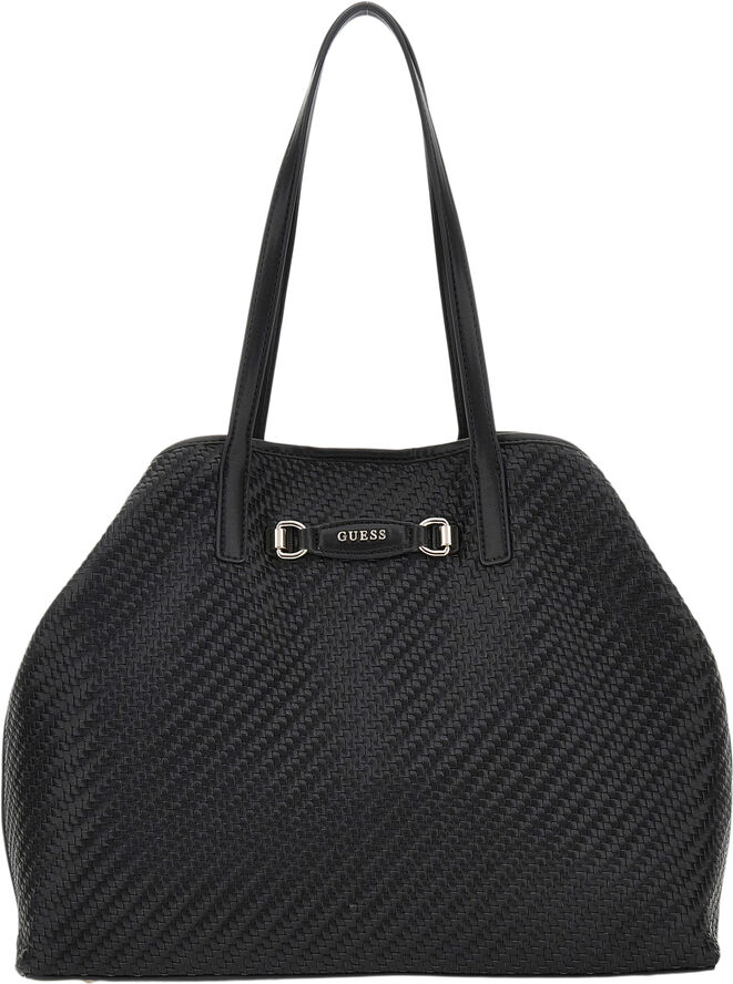 GUESS VIKKY II LARGE 2 IN 1 TOTE Black