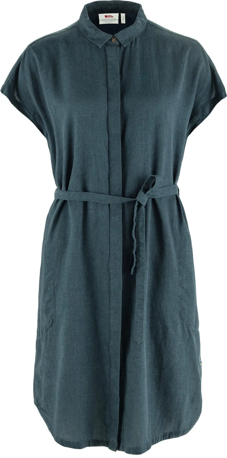 Fjällräven Women's Övik Hemp Dress Mountain Blue