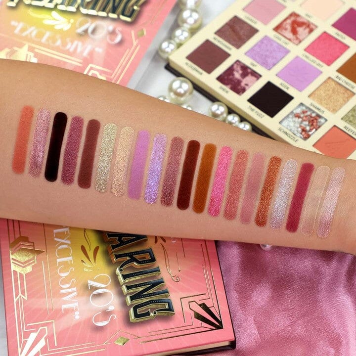 Rude Cosmetics The Roaring 20's 20 eyeshadow palette excessive