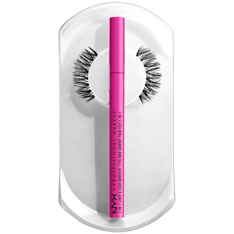 NYX Prof. Makeup Jumbo Lash! Longwear False Lash System Fringe Glam Kit