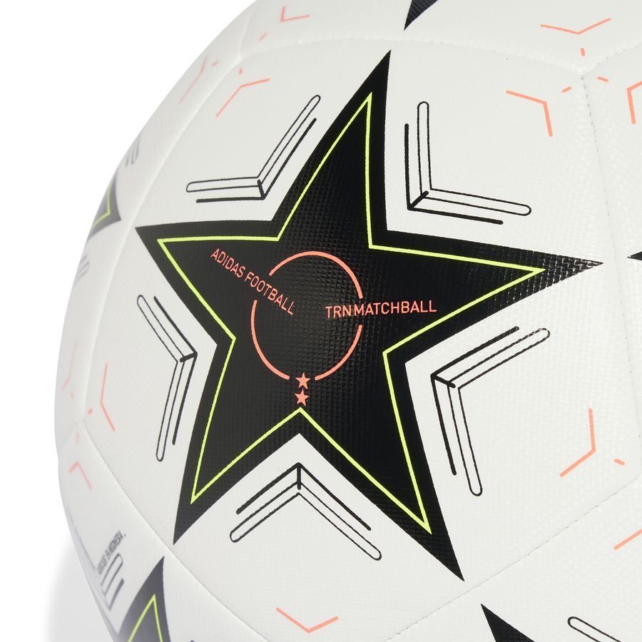 adidas Ballon Training Champions League 2024/25 - Blanc/Noir/Argenté/Jaune