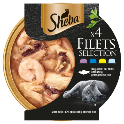 Sheba Katzenfutter Filets Selection