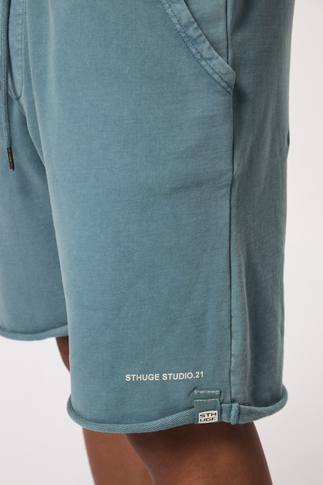 STHUGE Sweat-Bermuda, Elastikbund, Vintage Look, bis 8 XL