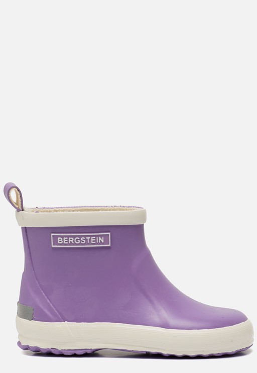 Bergstein Chelseaboot regenlaarzen lila Rubber