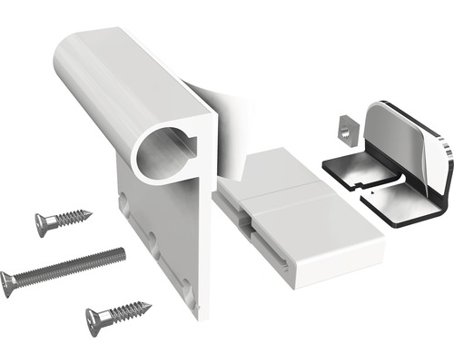 Windhager horklemadapters voor kozijndeuren, wit, 3 stuks