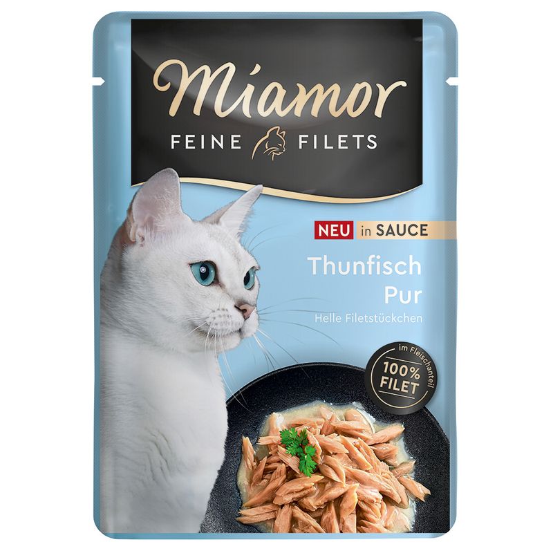 Lot Miamor Filets fins en sauce 24 x 100 g