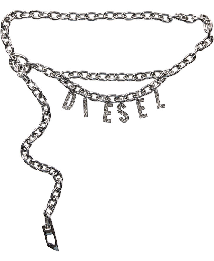 Diesel DIESEL LOGO B-CHARM CHAIN belt H1534
