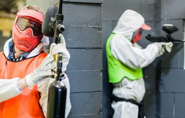 Paintball spielen in Hamburg als Geschenkidee