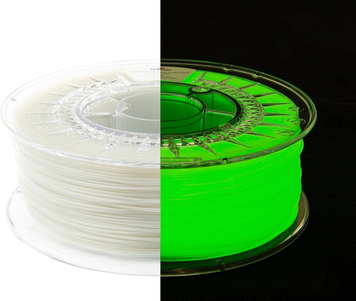 Spectrum  ASA 275 Glow in the Dark, 1,75 mm / 1000 g    Im Dunkeln leuchtendes ASA 275