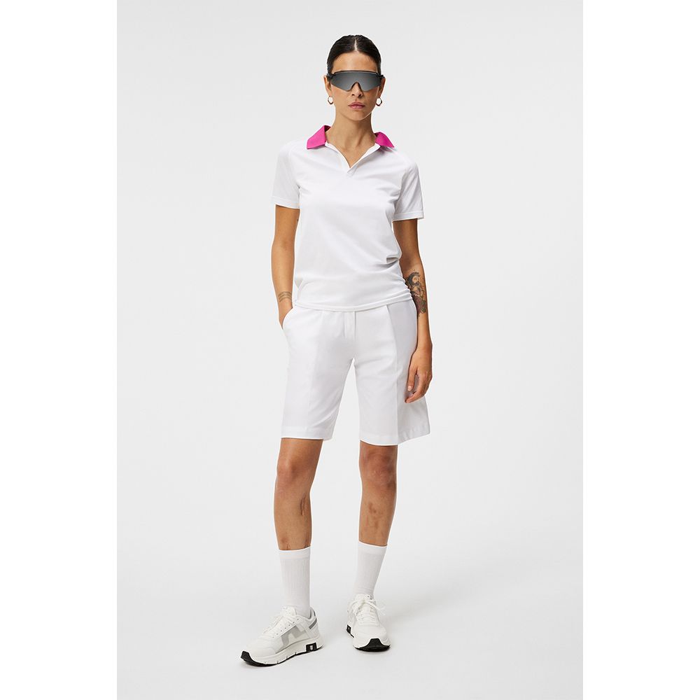 Baily Seamless Pique Dame Hvit