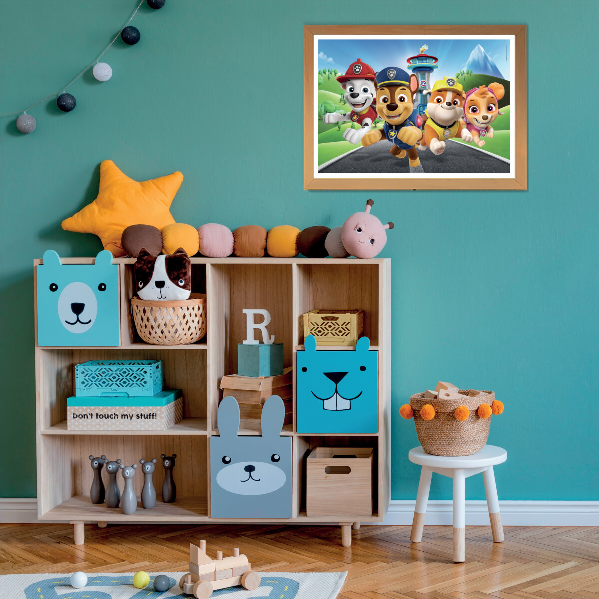 Paw Patrol Puslespil - Super Color - Clementoni - 60 Brikker