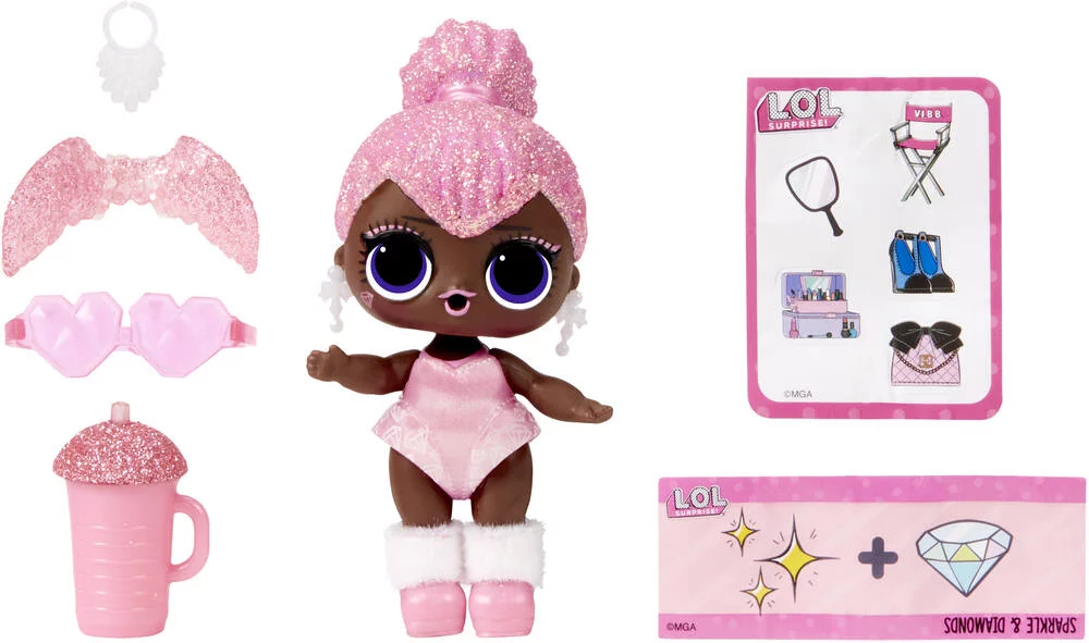 LOL SURPRISE  FASHION SHOW POUPEE 7,5 CM