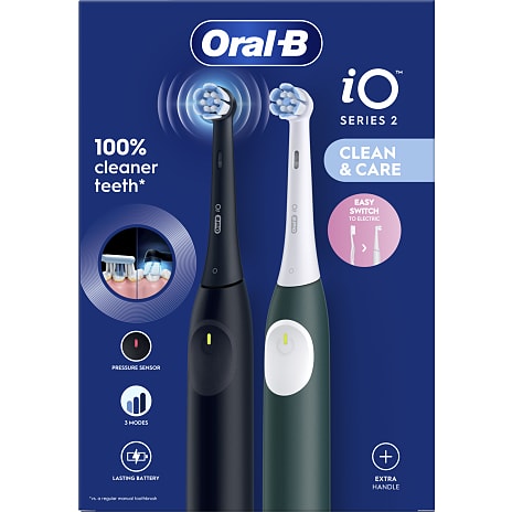 Oral-B iO2 Series Duo Night - sort/grøn