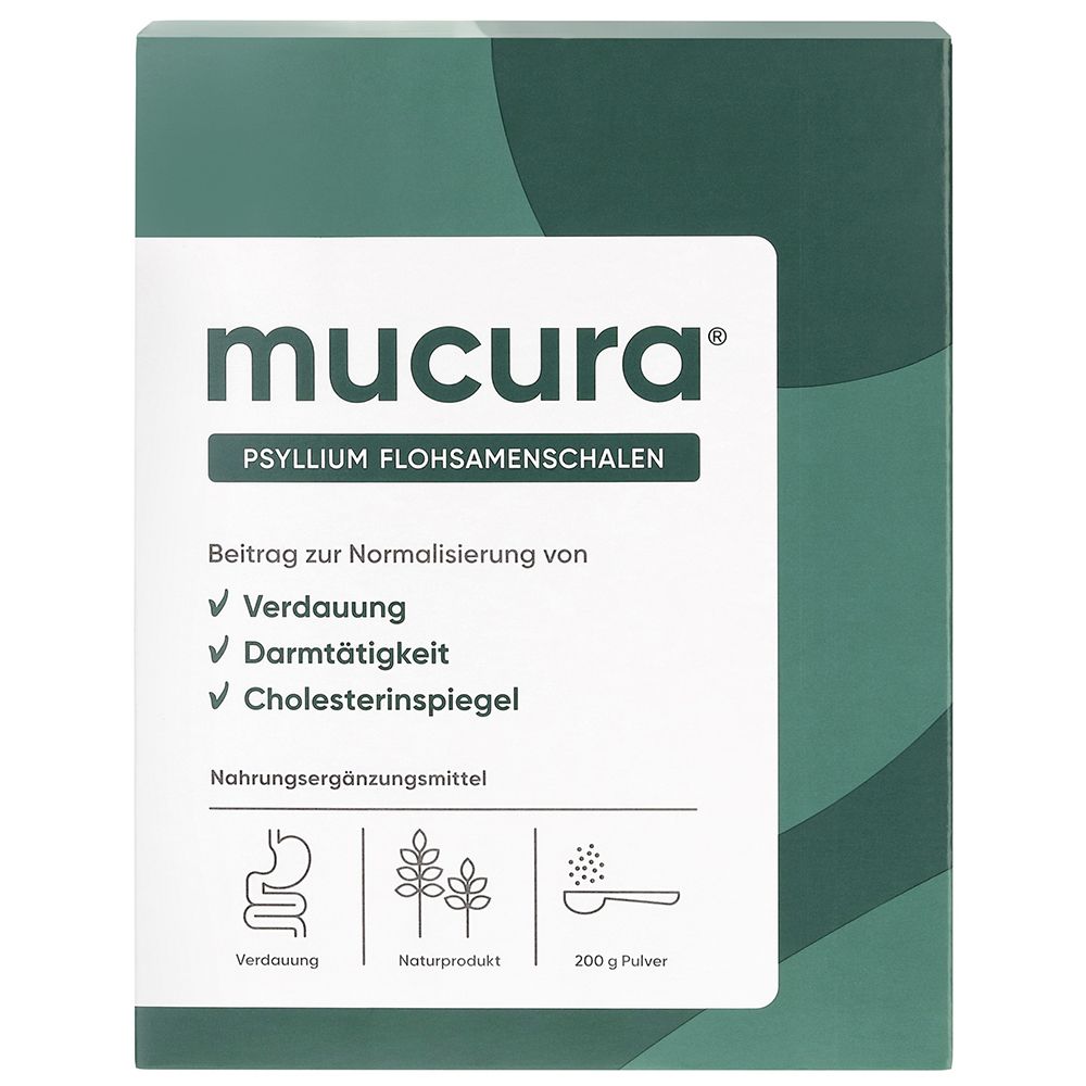mucura® Flohsamenschalen Pulver