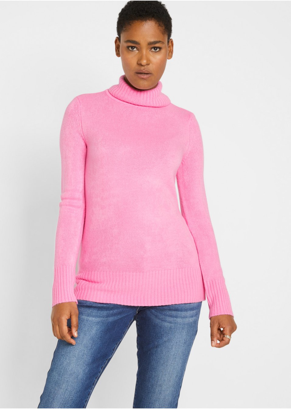 Pull à col roulé