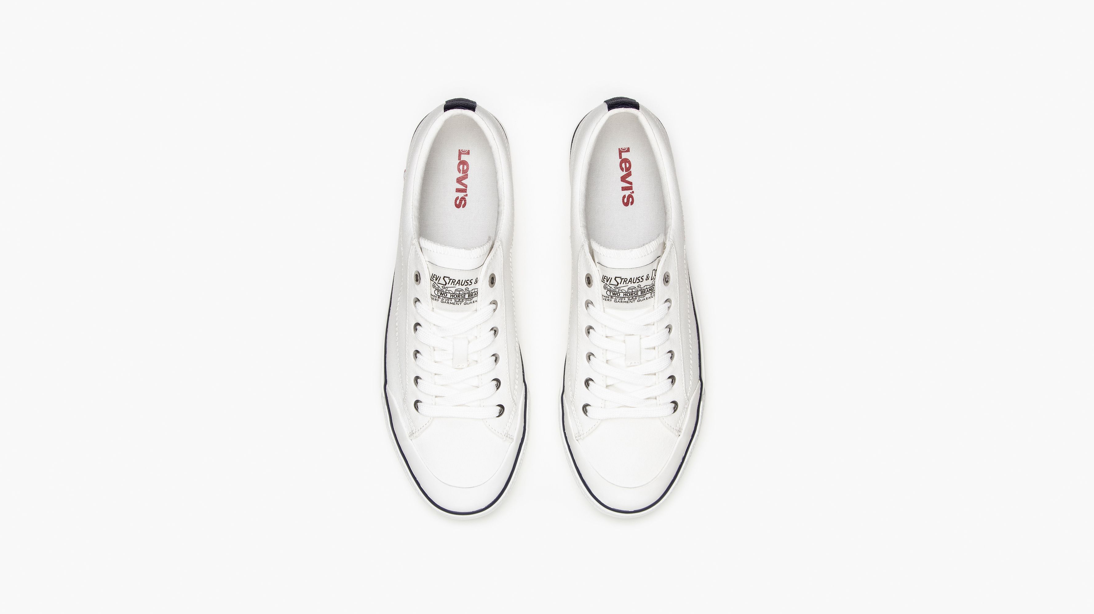 Levi's® Femme baskets montantes LS2 - Regular White - Blanc